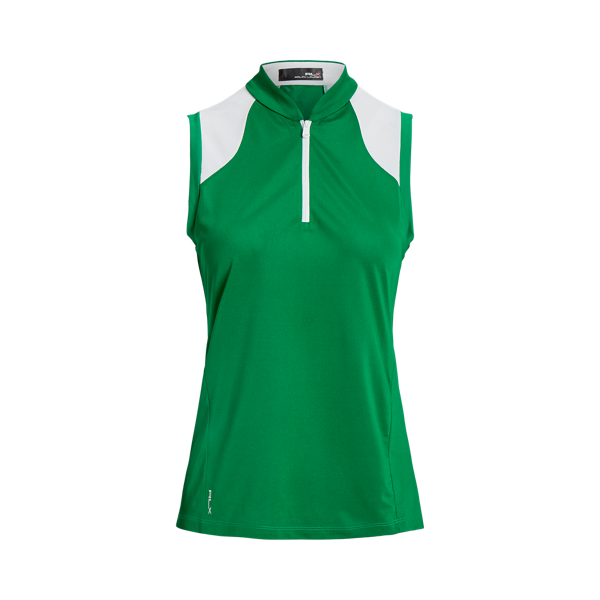 Tailored Fit Sleeveless Pique Shirt