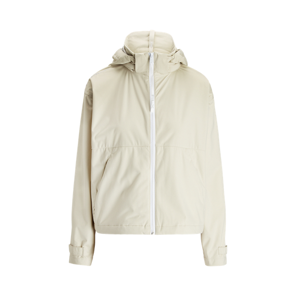 Water-Repellent Hooded Jacket