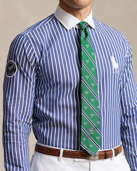 Part of our collection celebrating Wimbledon 2025, this lightweight unisex shirt features the tournament's official logo patch and our signature Big Pony.