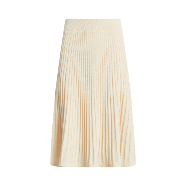 Linen-Cotton Knit Skirt for Women | Ralph Lauren® BR