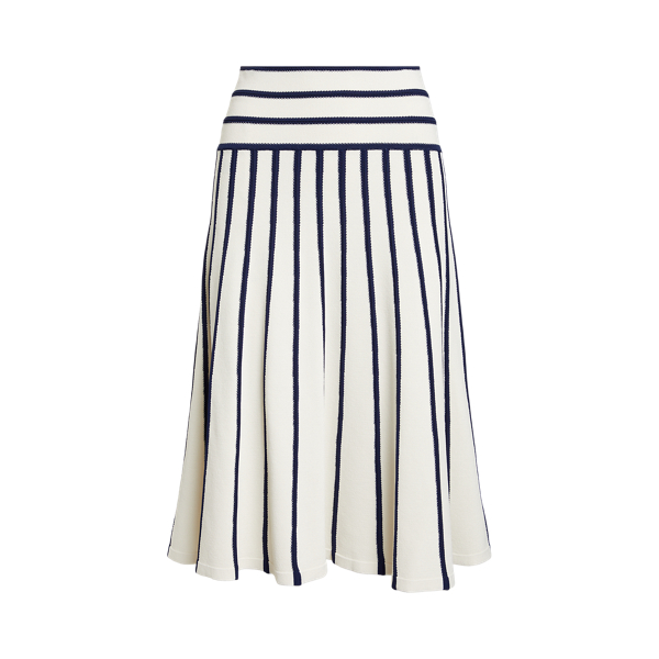 Striped Knit Midi Skirt for Women | Ralph Lauren® BR