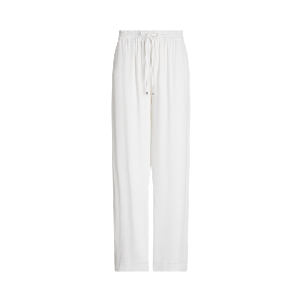Twill Wide-Leg Trouser