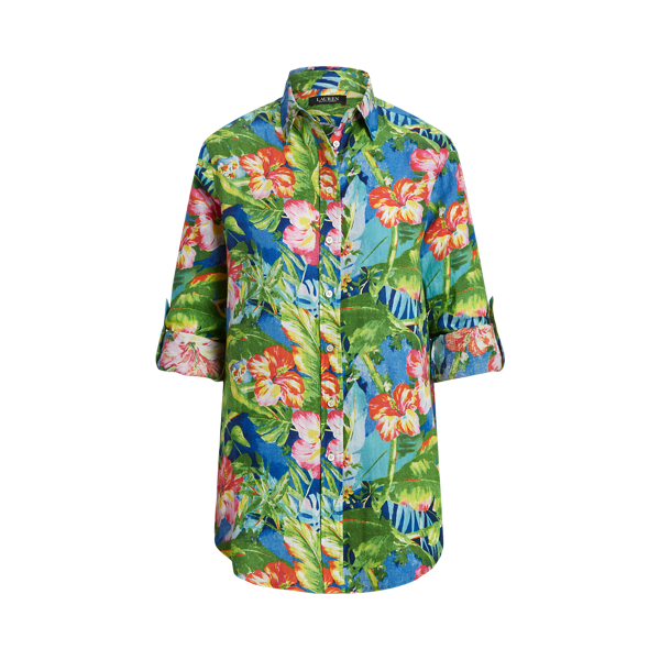 Floral Linen Shirt