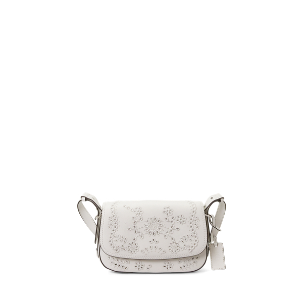 Eyelet Leather Small Maddy Shoulder Bag