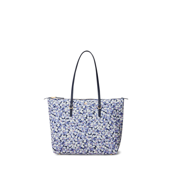 Oxford Small Keaton Tote for Women | Ralph LaurenÂ® BE