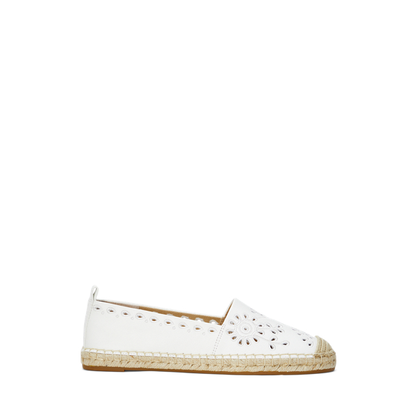 Cameryn III Eyelet Leather Espadrille