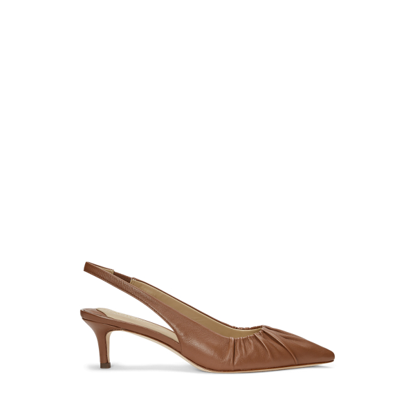 Sapatos de salto pele napa c/ tira Lolah
