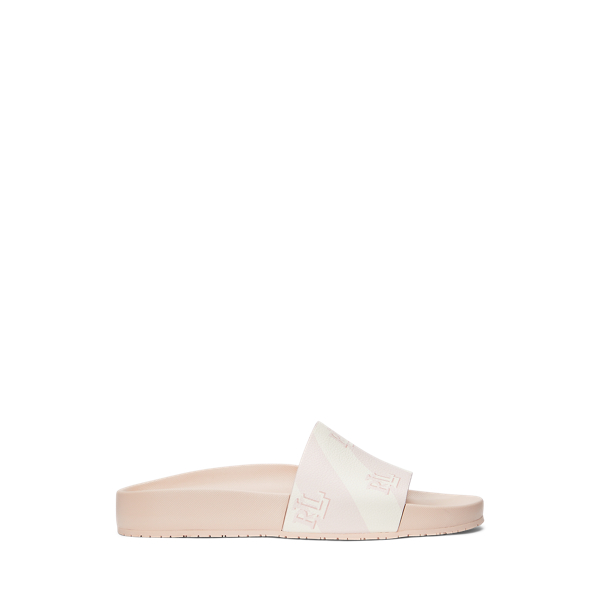Sandales Audrina logo en cuir vegan