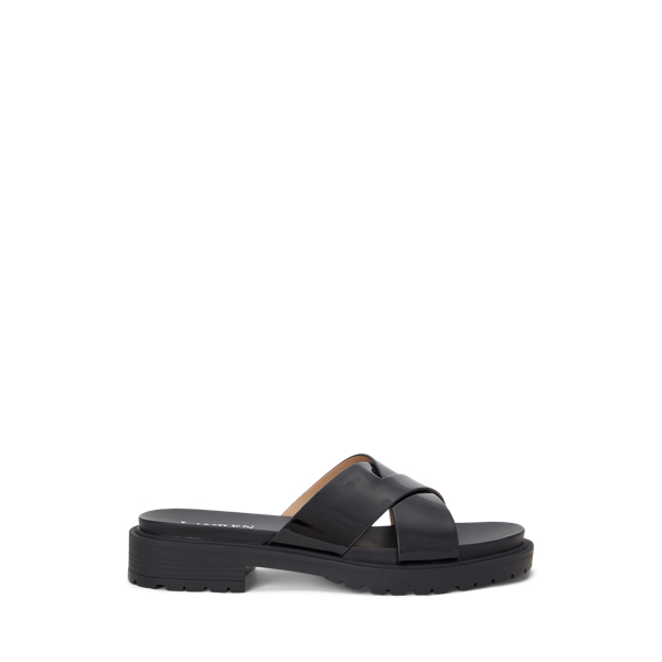 Sandales Kelsie en cuir verni