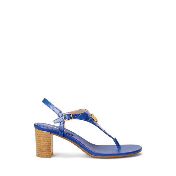 Westcott II Embossed Leather Sandal