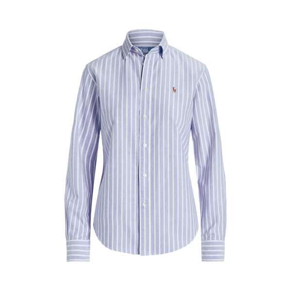 Chemise Oxford rayée coupe classique