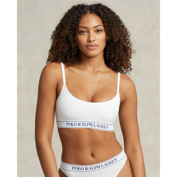 Débardeur court à logo répétitif pour Women | Ralph Lauren® FR