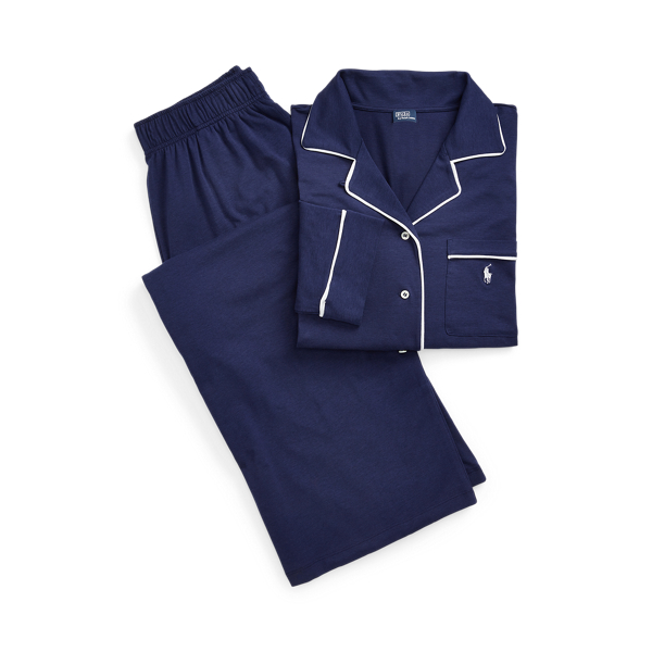 Long-Sleeve Jersey Pyjama Set