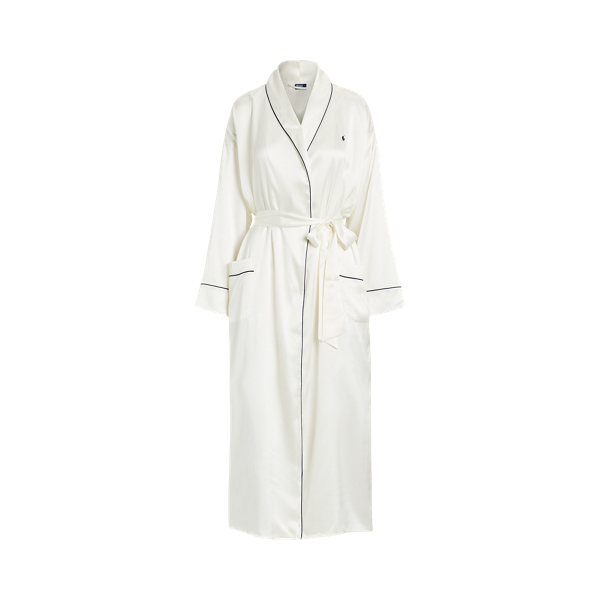 Peignoir en soie stretch