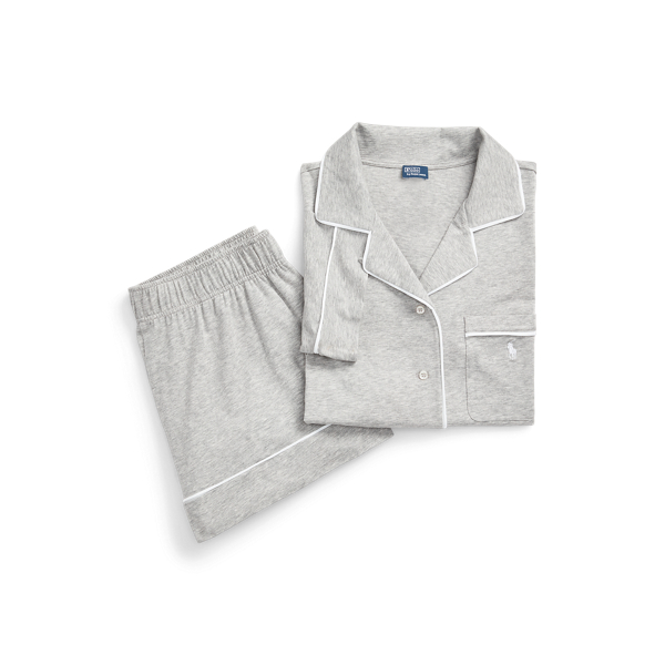 Short-Sleeve Jersey Pyjama Set