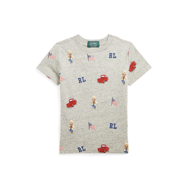 T-shirt de malha com Polo Bear