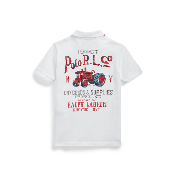 BOYS 1.5-6 YEARS Polo graphique coton piqué 3