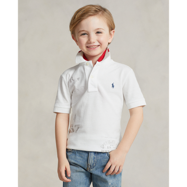 BOYS 1.5-6 YEARS Polo graphique coton piqué 1