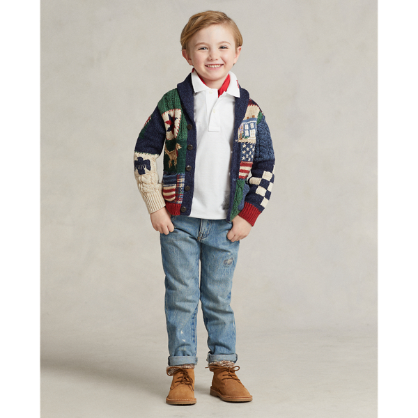 BOYS 1.5-6 YEARS Polo graphique coton piqué 4
