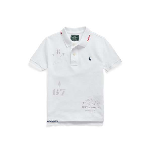 Camisa Polo em malha de algodão