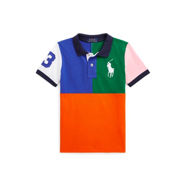 Camisa Polo de malha de algodão Big Pony