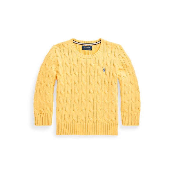 Pull en coton torsadé