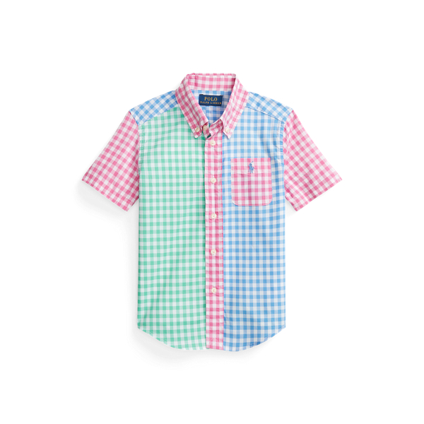 Camisa manga curta popelina divertida