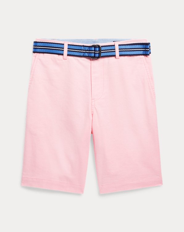 Straight Fit Cotton Oxford Short