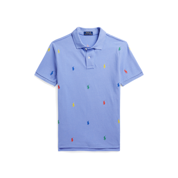 Camisa Polo de algodão e malha Polo Pony