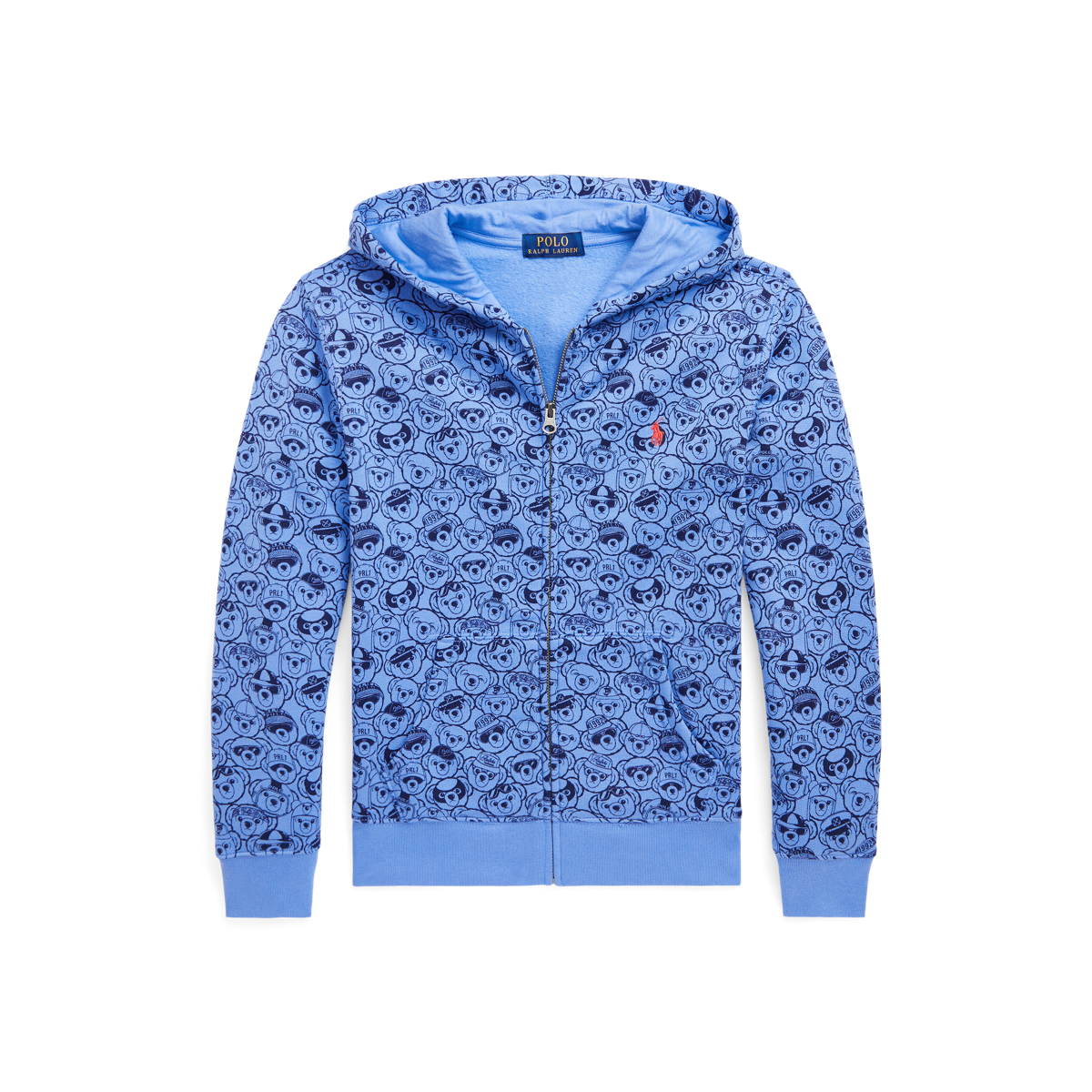 Polo Bear Fleece Full-Zip Hoodie