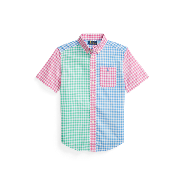 Camisa manga curta popelina divertida