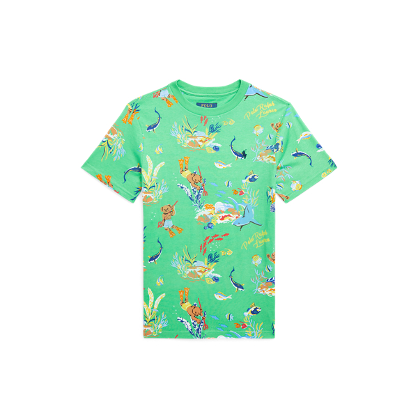 T-shirt de malha com Polo Bear