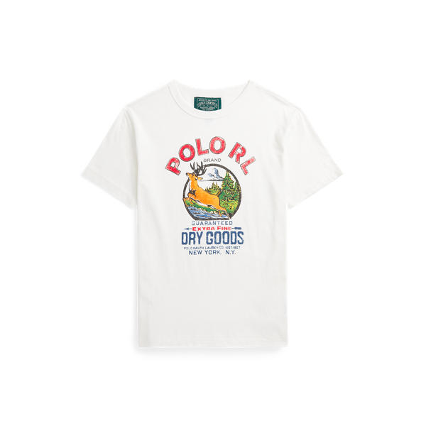 T-shirt graphique jersey de coton