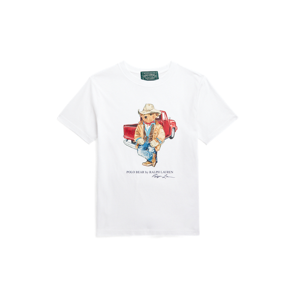 T-shirt de malha com Polo Bear
