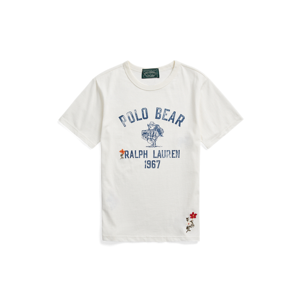 Polo Bear Cotton Jersey T-Shirt