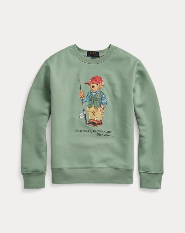Sweatshirt cardada Polo Bear