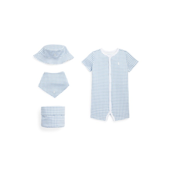 Conjunto 4 peças em interlock de algodão
