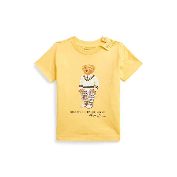 T-shirt de malha com Polo Bear