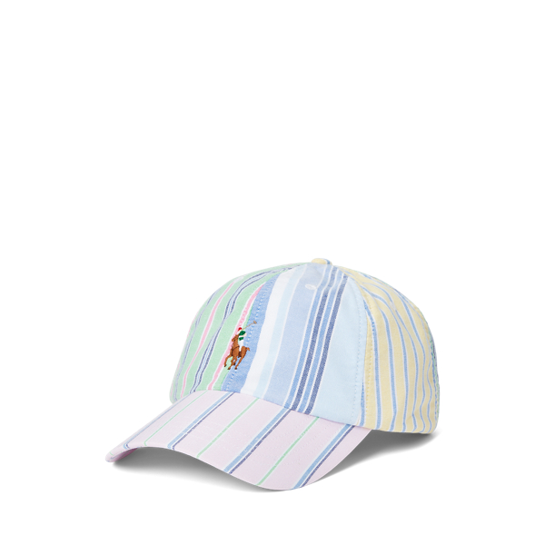 Boné Oxford &#224;s riscas