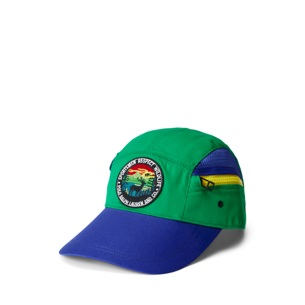 Deer-Patch Five-Panel Cap for Men | Ralph Lauren® JO
