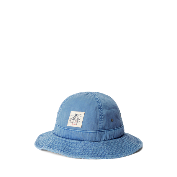 Herringbone Twill Bucket Hat
