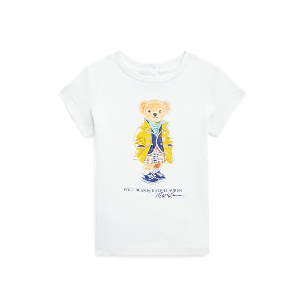 T-shirt Polo Bear jersey de coton