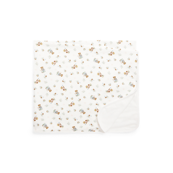 Polo Bear Cotton Interlock Blanket