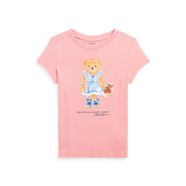 Polo Bear Cotton Jersey T-Shirt