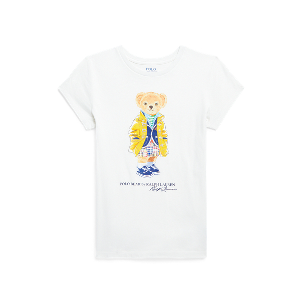 Polo Bear Cotton Jersey T-Shirt