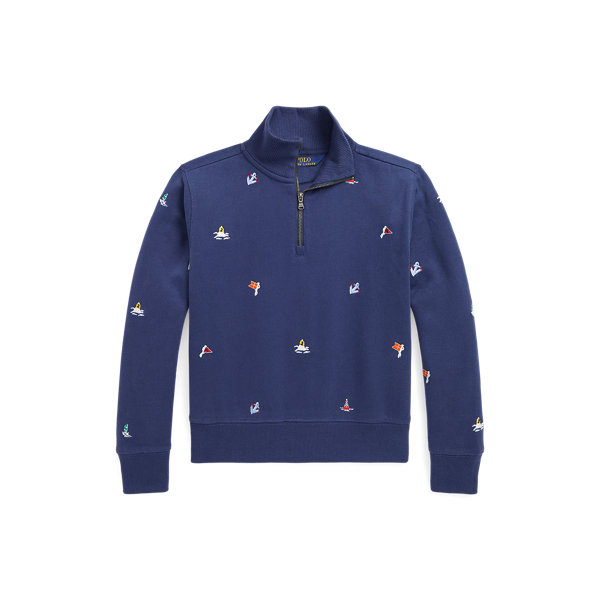Pull nautique en molleton
