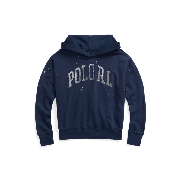 Sweat capuche peinture coton éponge spa