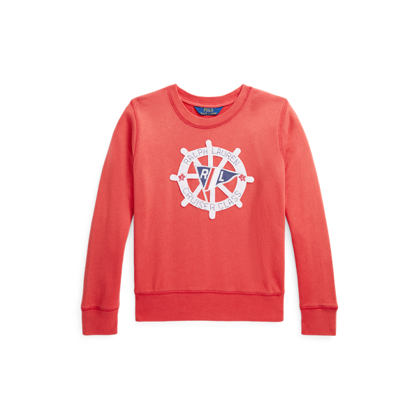 Sailing-Appliqué Spa Terry Sweatshirt