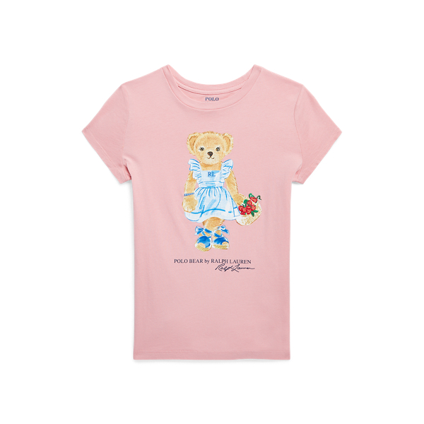 Polo Bear Cotton Jersey T-Shirt