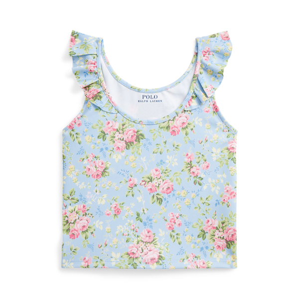 Haut performance fleuri en jersey